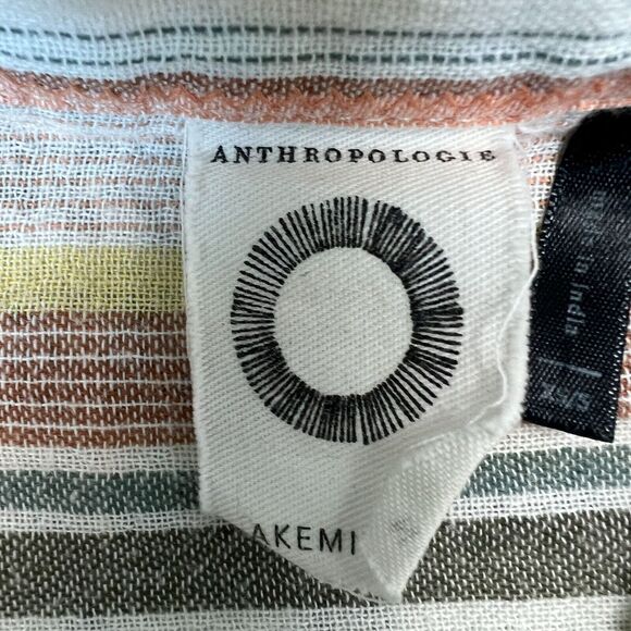 Anthropologie BoHo Akemi + Kin Women's Button Up Top Sz XS / S - Picture 6 of 9